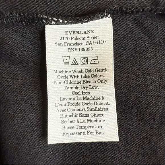 Everlane Black Midi Dress - Picture 8 of 10